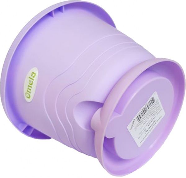 Горшок пластиковый Омела Омела Пастель 2,6 литра круглый 2,6л лаванда 