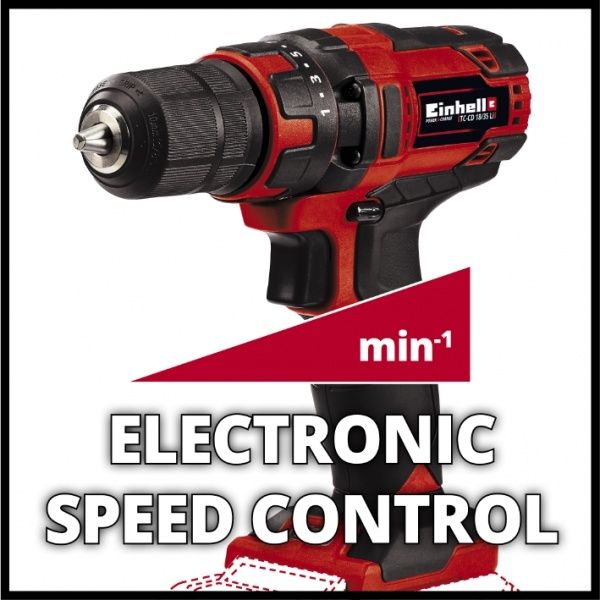 Шуруповерт аккумуляторный Einhell TC-CD 18/35 Li - Solo 4513927