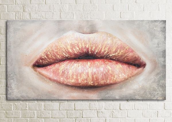 Картина Поцелуй 70x140 см Юрис Проф Арт 