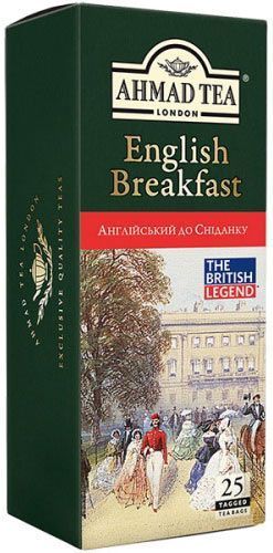 Чай черный AKHMAD TEA English Breakfast 25 шт. 2 г 