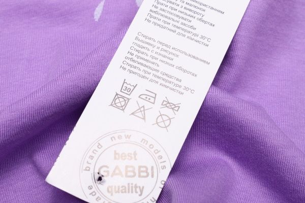 Футболка для дівчаток GABBI FT-21-5-2/1 р.92 бузковий 