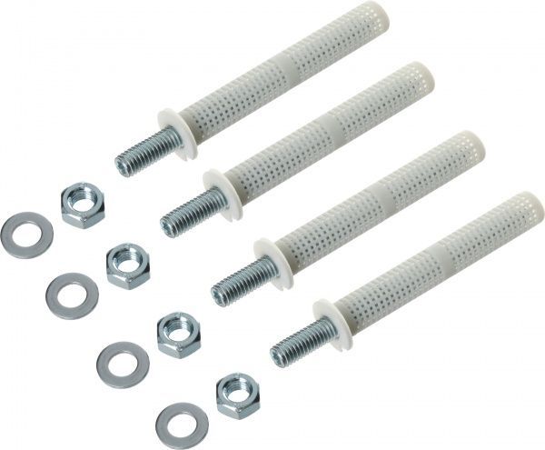 Комплект шпилька М8х100 + гільза 12х80 4 шт.