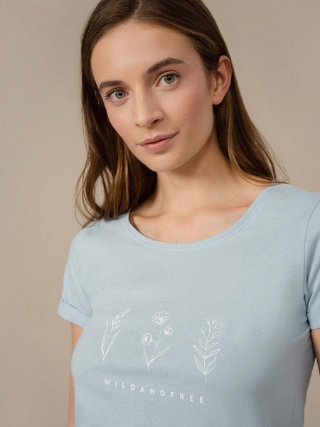 Футболка Outhorn HOL22-TSD613-34S р.XL блакитний