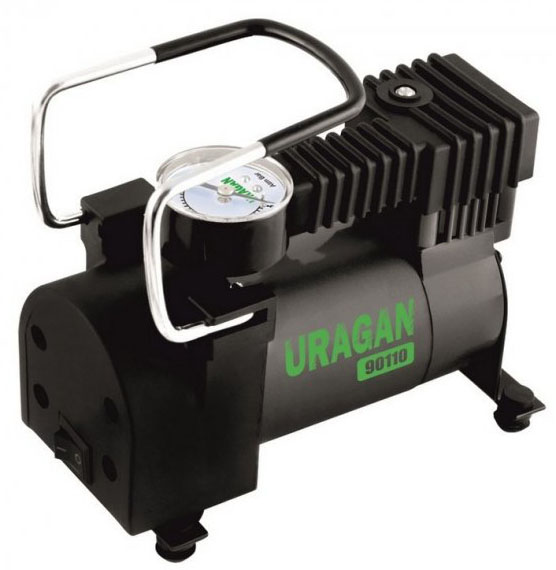 Компресcор автомобильный URAGAN 150 Вт 90110