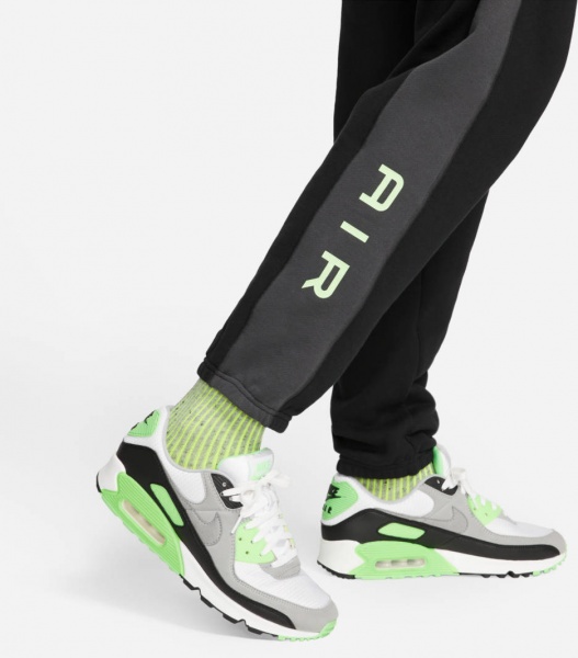 Штани Nike M NSW NIKE AIR FT PANT DQ4202-011 р. S чорний