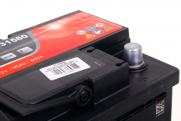 Аккумулятор автомобильный EUROREPAR 95Ah 850A 12V 1648431580 «+» справа (1648431580)