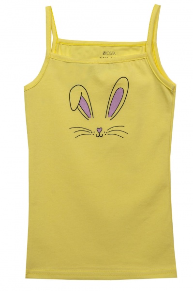 Майка детская KOSTA р.122–128 возраст от 6 лет желтый 0033-8