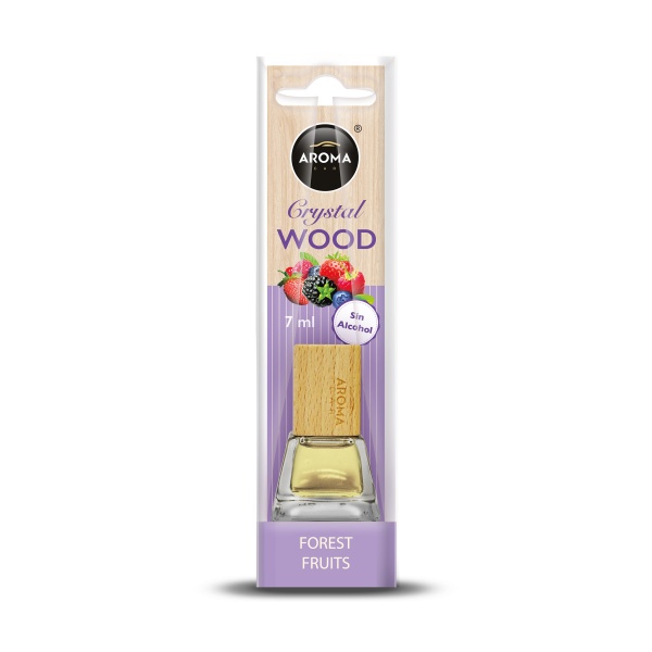Ароматизатор на зеркало Aroma Car Crystal Wood 928396 Forest Fruits 7 мл