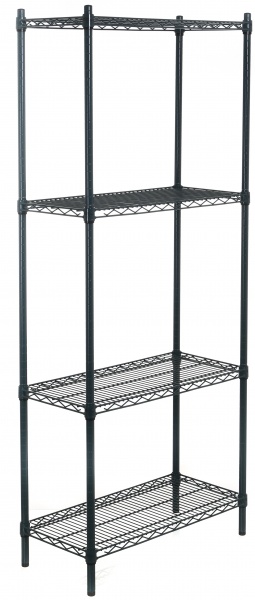 Стелаж PROзапас зелений 1800x760x360 мм метал полиця 4 шт. 