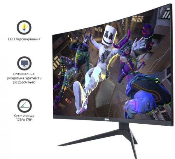 Монітор QUBE Overlord 27