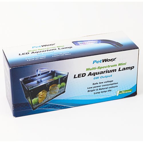 Светильник светодиодный Resun PetWorx МультиСпектум Мини 30LED 6500K 6W 59558