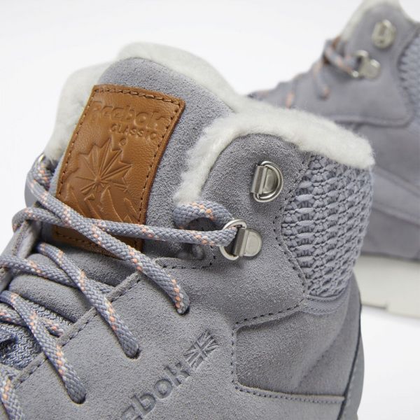 Ботинки Reebok CL LTHR ARCTIC BOOT DV7232 р. 7 серый