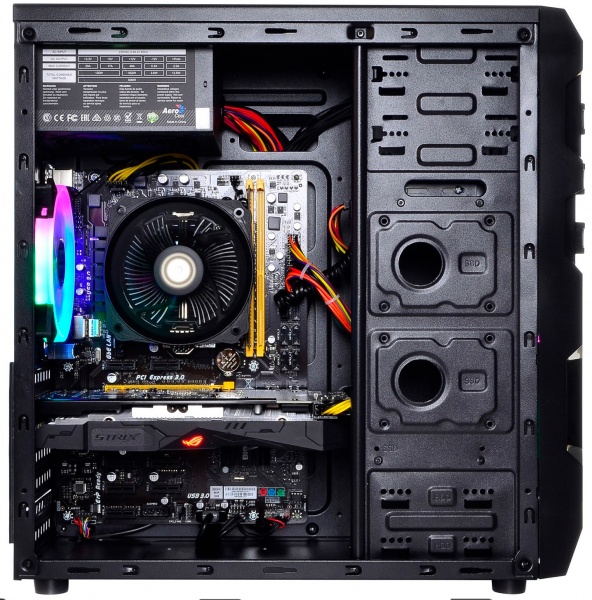 Компьютер персональный Artline Gaming X43 (X43v04) black