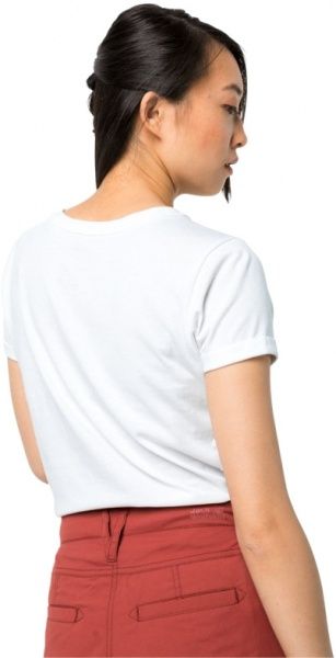 Футболка Jack Wolfskin TROPICAL SQUARE T W 1806931-5018 S білий