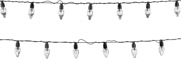 Электрогирлянда линейная Девилон белая 650941 встроенный светодиод (LED) 20 ламп 2 м 