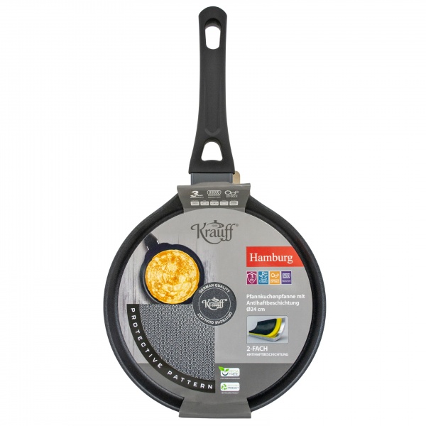 Сковорода для блинов Hamburg 24 см 25-45-094 Krauff