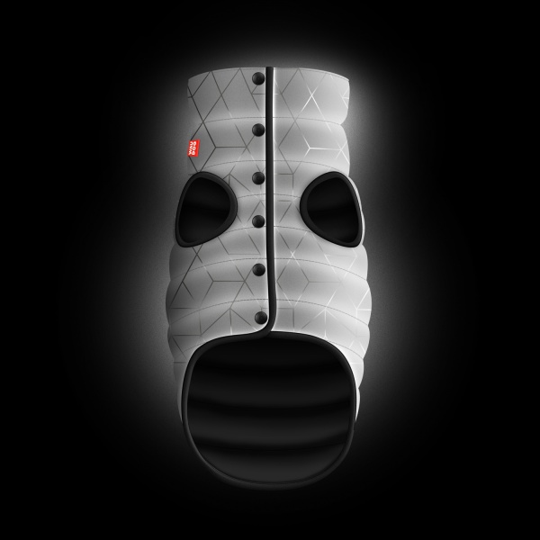 Куртка Waudog Сlothes світловідбивна M40 сірий 5354