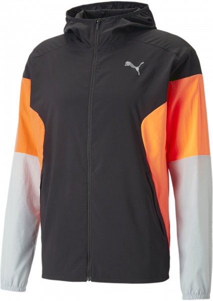 Ветровка Puma RUN LIGHTWEIGHT JACKET 52327451 р.XL черный