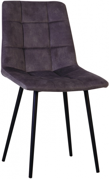 Стілець обідній Nowy Styl FORM FX BLACK (BOX-2) (CH) PL-16 сірий / чорний