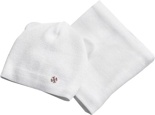 Шапка Модний Карапуз и снуд Форти белый 03-00846-0 