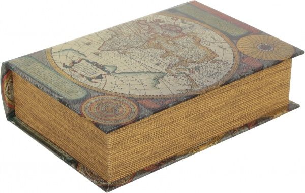 Шкатулка-книга Колумб 19х7х27 см