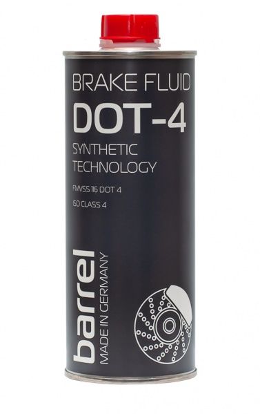 Гальмівна рідина Barrel DOT-4 0,5л