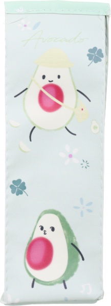 Пенал шкільний Авокадо листоноша Nota Bene зелений