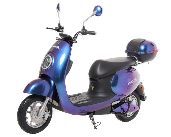 Электроскутер Maxxter LUX PLUS (blue) 1500 Вт