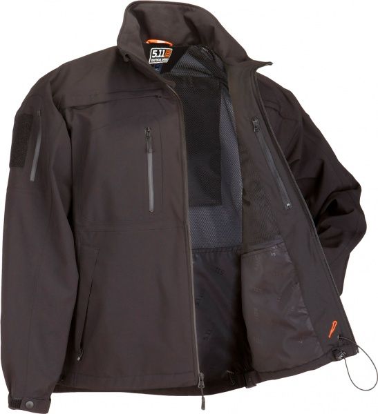 Куртка 5.11 Tactical 48112 р. S black тактична для штормової погоди Tactical Sabre 2.0 Jacket