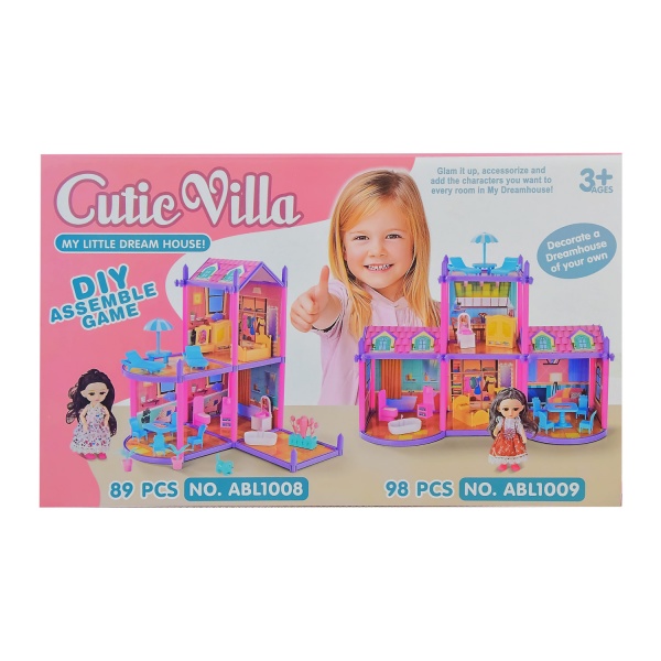 Игровой домик с куклой ABL1009