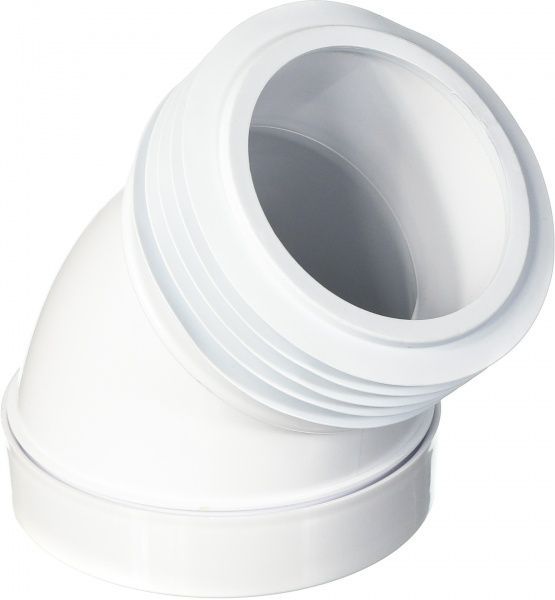 Коліно McAlpine WC CON16 L180 мм 45°