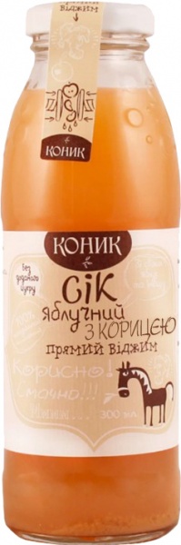 Сок Яблочный с корицей (4820157451069) 0,3л 