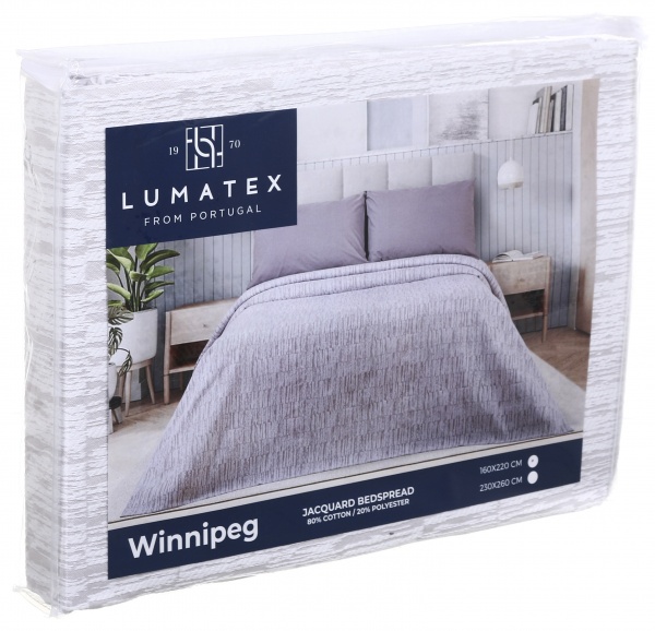 Покривало Winnipeg 160x220 см lumatex світло-бежевий 
