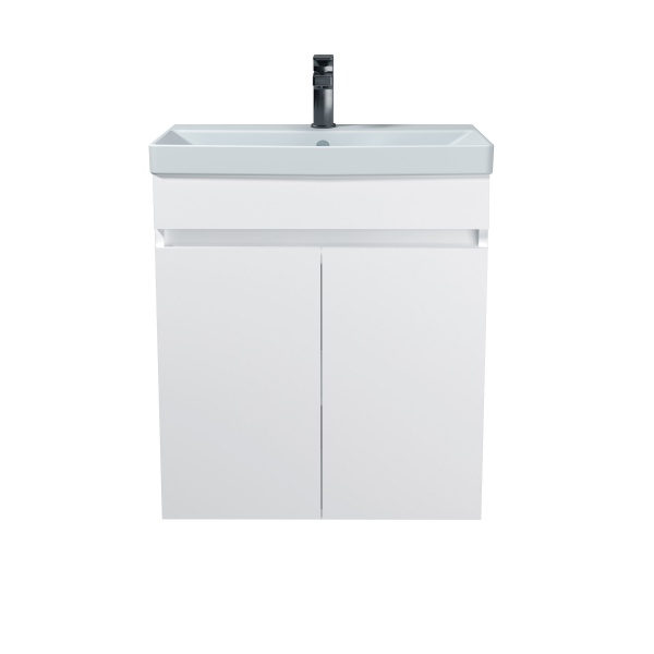 Тумба підвісна Мойдодир URBAN-60-U Біла з умивальником Sempre