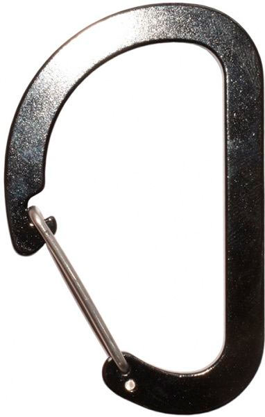 Карабин алюминиевый с рычагом 4x50x80