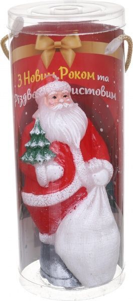 Свеча Дед Мороз 7x17 см