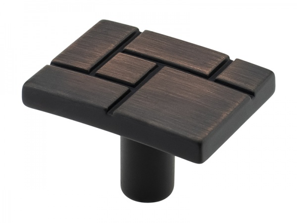 Меблева ручка накладна DC KL 07 AB латунь