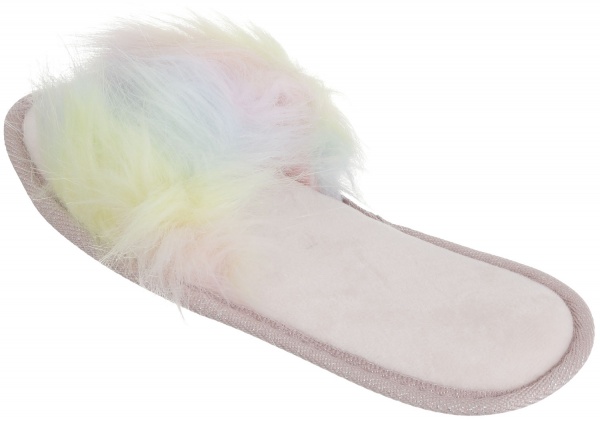 Капці домашні La Nuit Райдуга р. 36-37 рожевий 