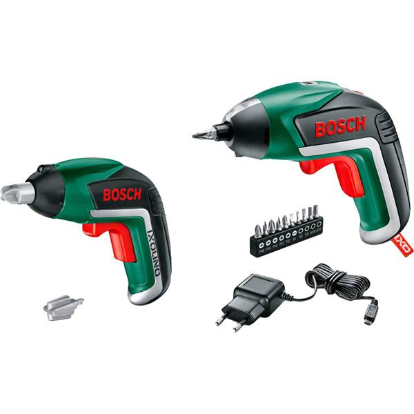 Отвертка аккумуляторная Bosch IXO V Basic + игрушечный шуруповерт IXO Lino (06039A800K)