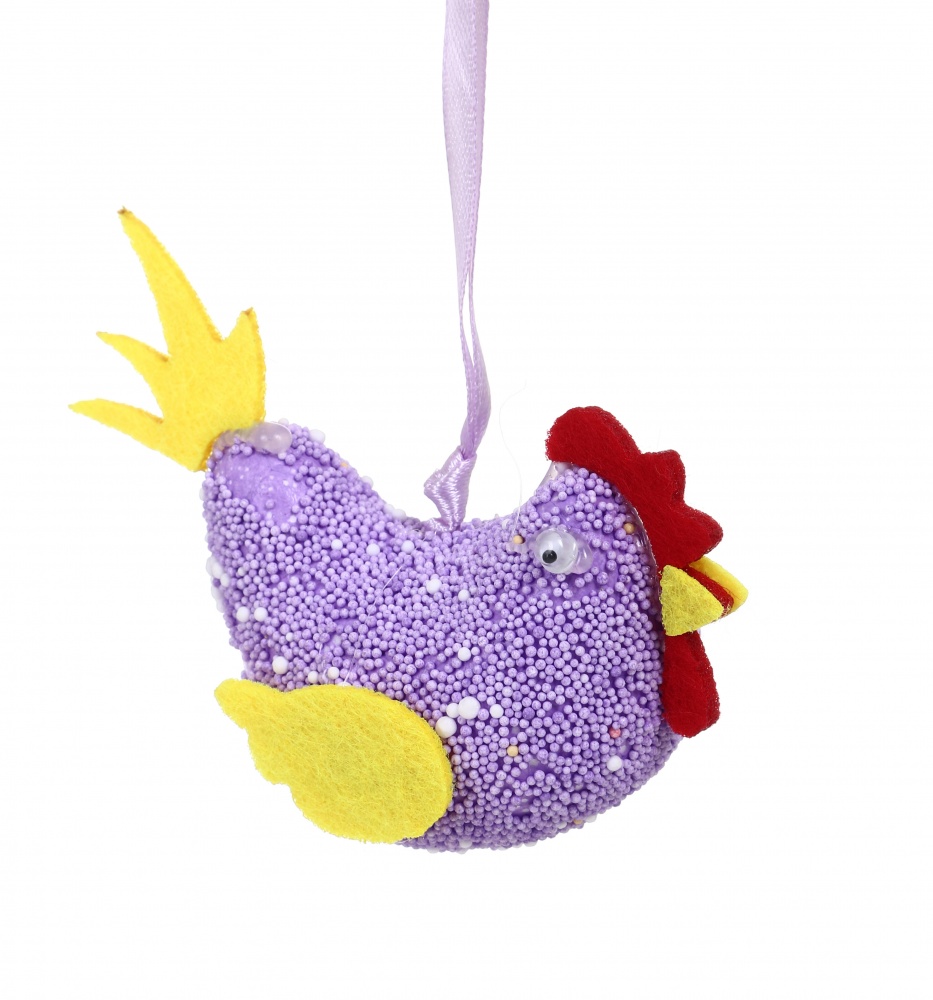 Украшение Петух 6х5 см SD11-2151 в ассортименте