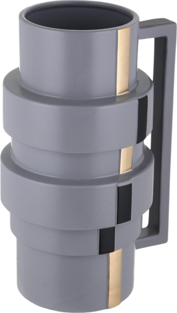 Ваза Inari Catalina 30,5 см серая K16722