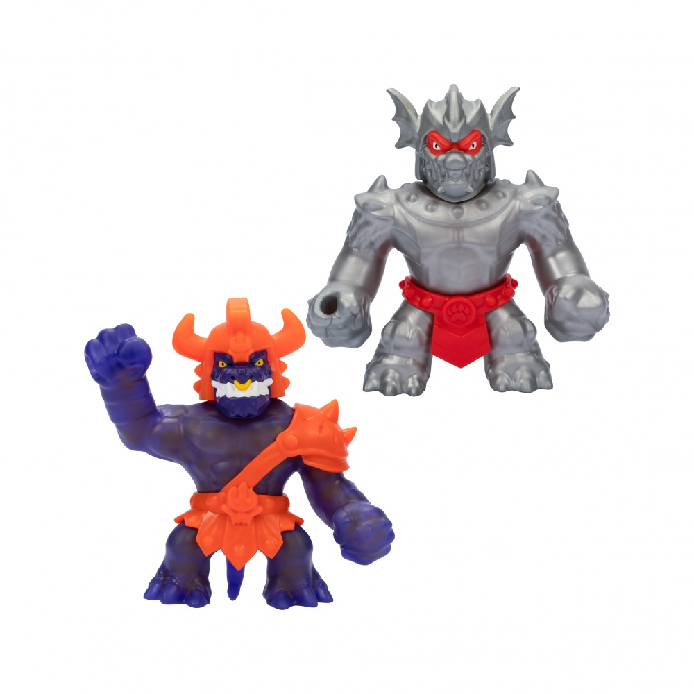 Игрушка-антистресс GooJitZu Блейзагон и Корруптогон (Стретч Страйкерс) 123649