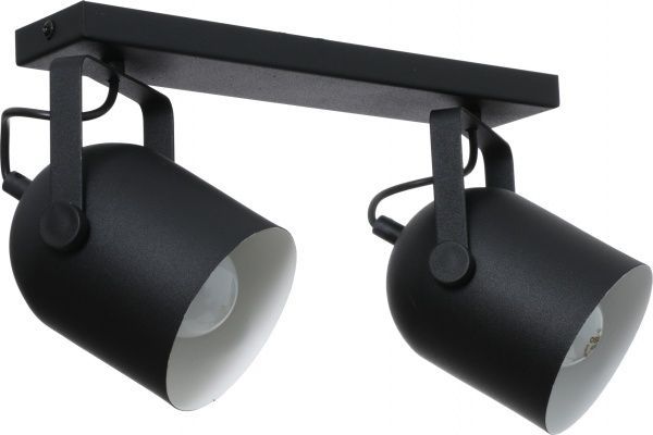 Спот TK Lighting 2610 Spectra 2x60 Вт E27 чорний із білим 