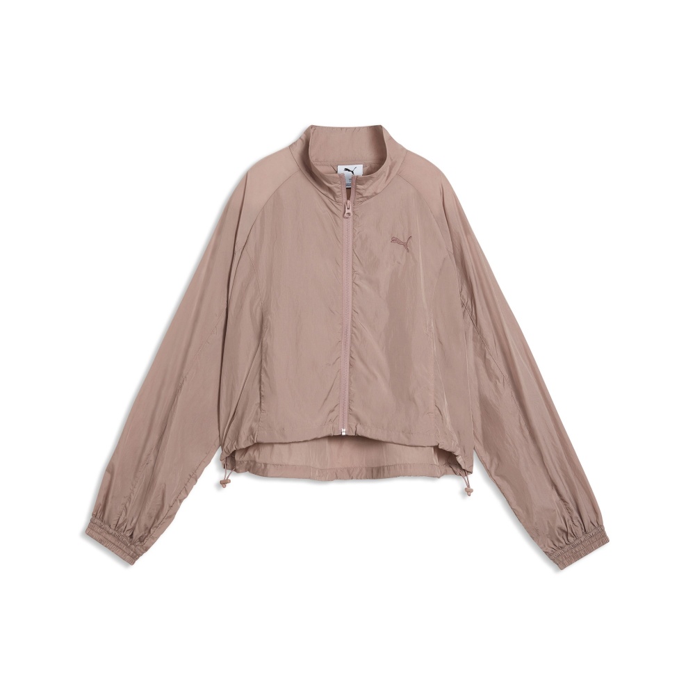 Куртка жіноча Puma HER Relaxed Woven Full-Zip Jacket 69188788 р.XS бежева