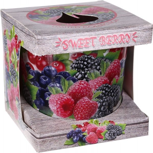 Свеча в стакане Sweet Berry 1247
