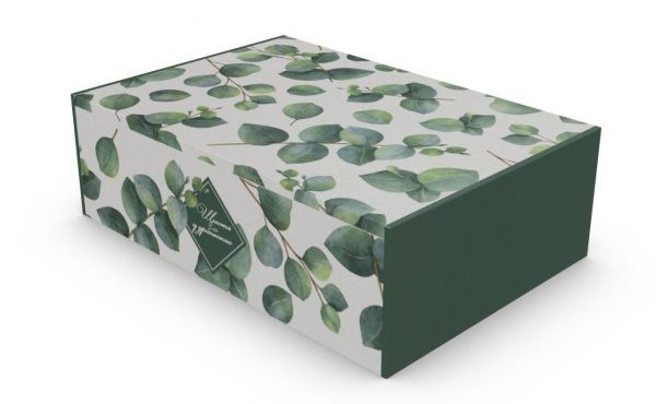 Шкатулка M Листья 178x258x74 мм CooverBox