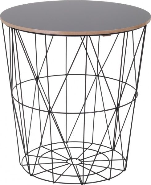 Стол-корзина Сканди 40х40х42 см черный DY28486-I1 