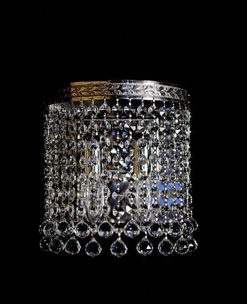 Бра Crystal Life 2x40 Вт E14 хром AP928/2-А22СС 