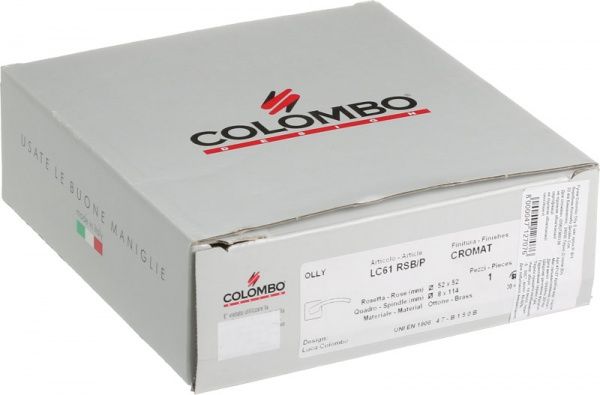 Ручка на розетке Colombo® Olly S матовый хром