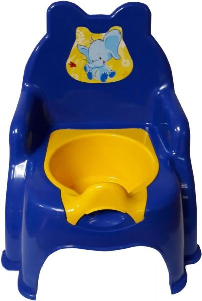 Горшок Долоні Слоник синий 013317/02/8